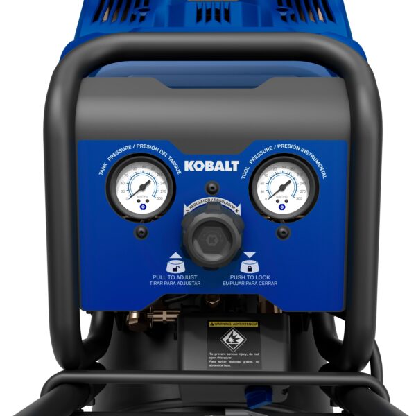 Kobalt QUIET TECH 10-Gallon Portable Electric 175 PSI Horizontal Air Compressor - Image 4