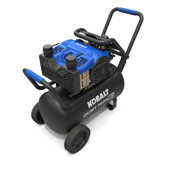 Kobalt QUIET TECH 10-Gallon Portable Electric 175 PSI Horizontal Air Compressor - Image 7