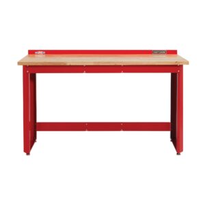CRAFTSMAN 24-in L x 41.25-in H Red Wood Work Bench