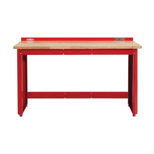 CRAFTSMAN 24-in L x 41.25-in H Red Wood Work Bench