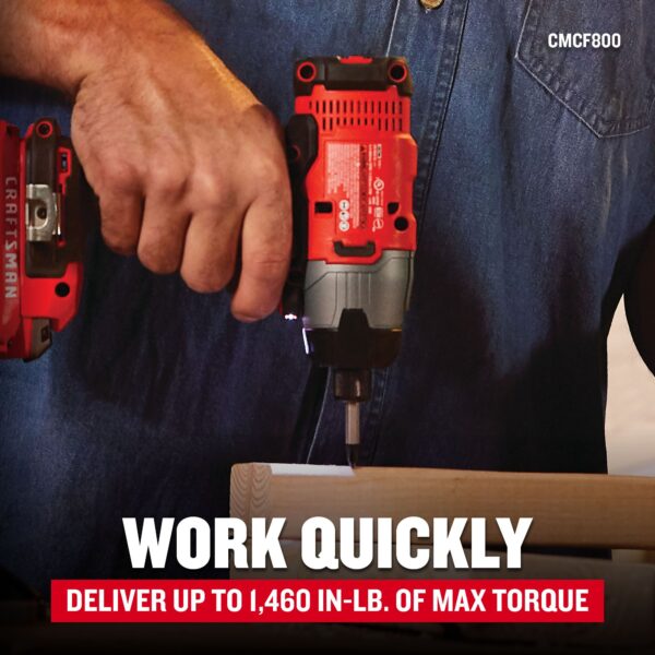 CRAFTSMAN V20 20-volt Max 8-Tool Power Tool Combo Kit with Soft Case (2-Batteries Included and Charger Included) - Image 5