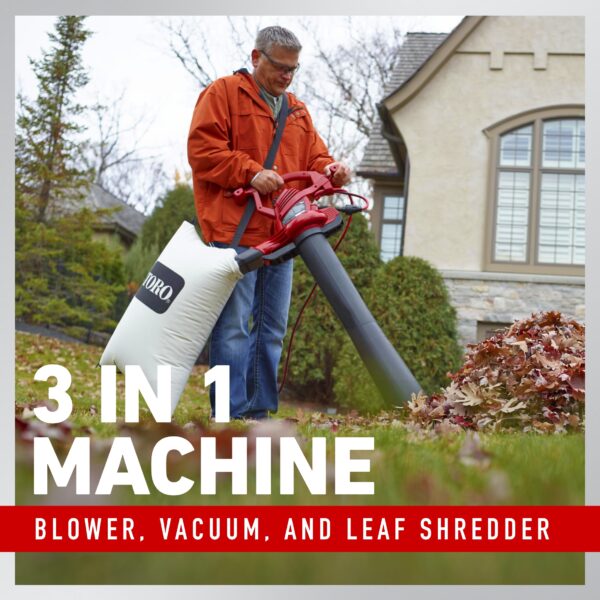 Toro UltraPlus 405-CFM 260-MPH Corded Electric Handheld Leaf Blower - Image 3