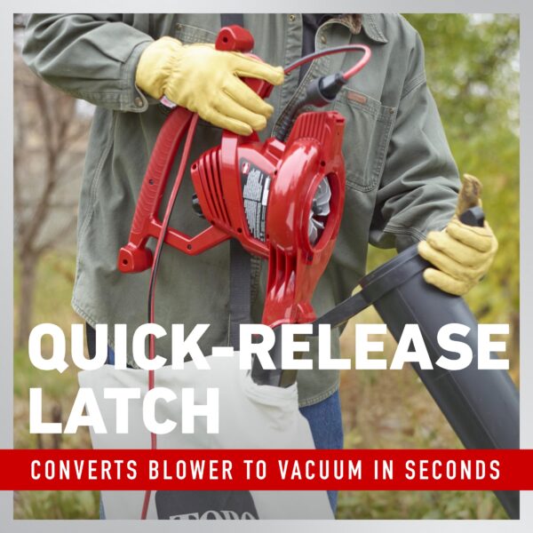 Toro UltraPlus 405-CFM 260-MPH Corded Electric Handheld Leaf Blower - Image 9