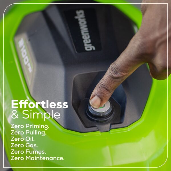 Greenworks 2100 PSI 1.2-GPM Cold Water Electric Pressure Washer with 4 Spray Tips - Image 6