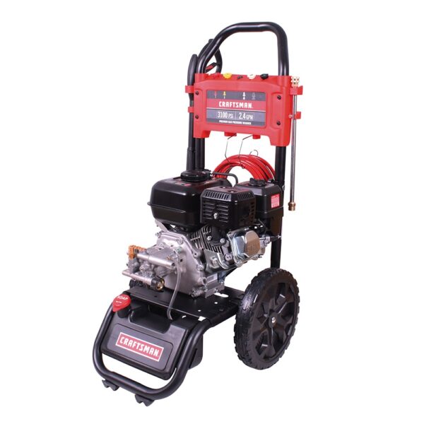CRAFTSMAN Craftsman (49-State) 3100 PSI 2.4-GPM Cold Water Gas Pressure Washer with 4 Spray Tips