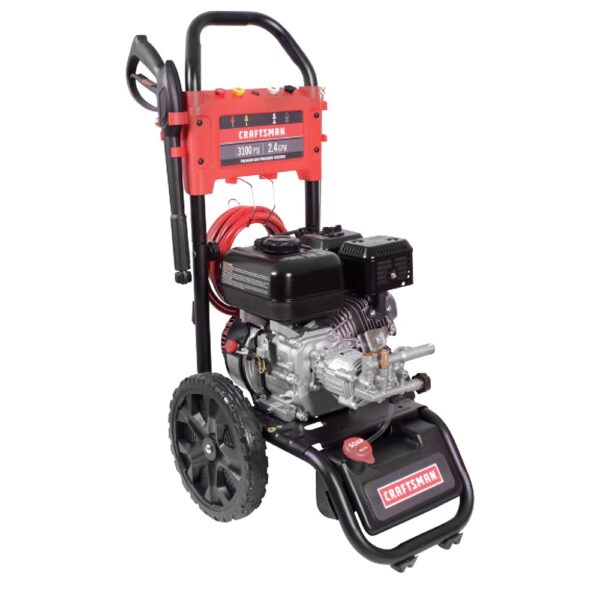 CRAFTSMAN Craftsman (49-State) 3100 PSI 2.4-GPM Cold Water Gas Pressure Washer with 4 Spray Tips - Image 2
