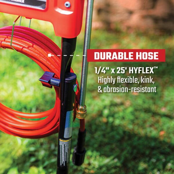 CRAFTSMAN Craftsman (49-State) 3100 PSI 2.4-GPM Cold Water Gas Pressure Washer with 4 Spray Tips - Image 8