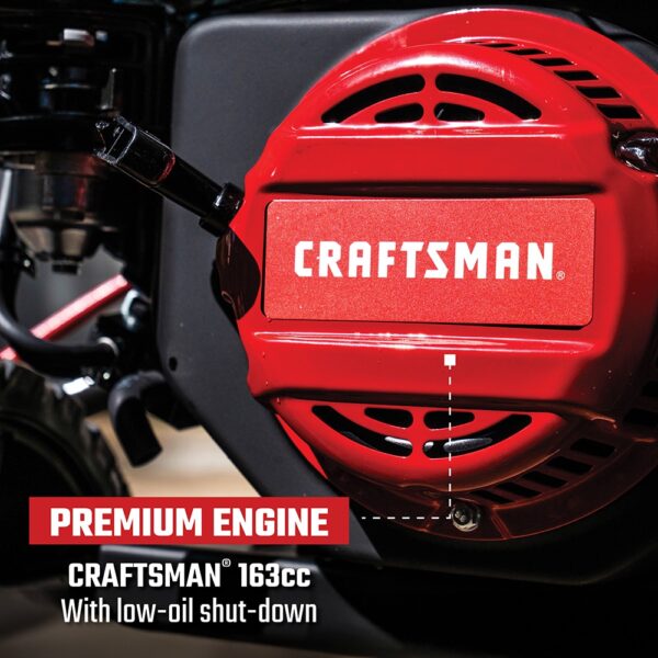 CRAFTSMAN Craftsman (49-State) 3100 PSI 2.4-GPM Cold Water Gas Pressure Washer with 4 Spray Tips - Image 6