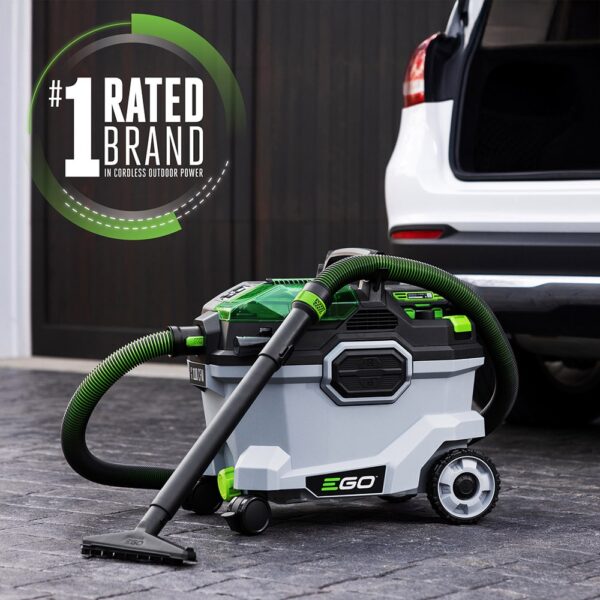 EGO POWER+ 56-volt 9-Gallon 5 HP Cordless Wet/Dry Shop Vacuum with Accessories Included (Battery Not Included) - Image 2
