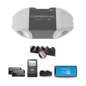 Chamberlain 1/2 HP myQ Smart Compatible Belt drive Garage Door Opener Wi-Fi Compatibility