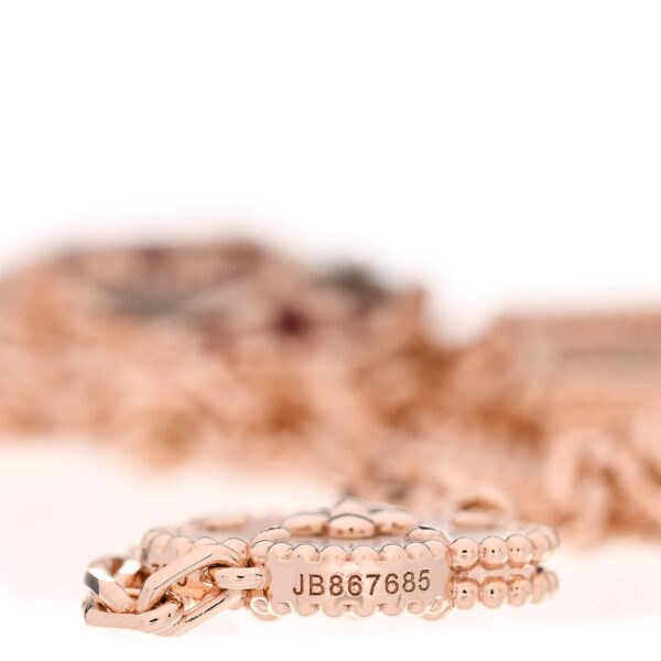 Toxse Lucky Spring 15 Motifs Pink Gold Necklace - Image 12