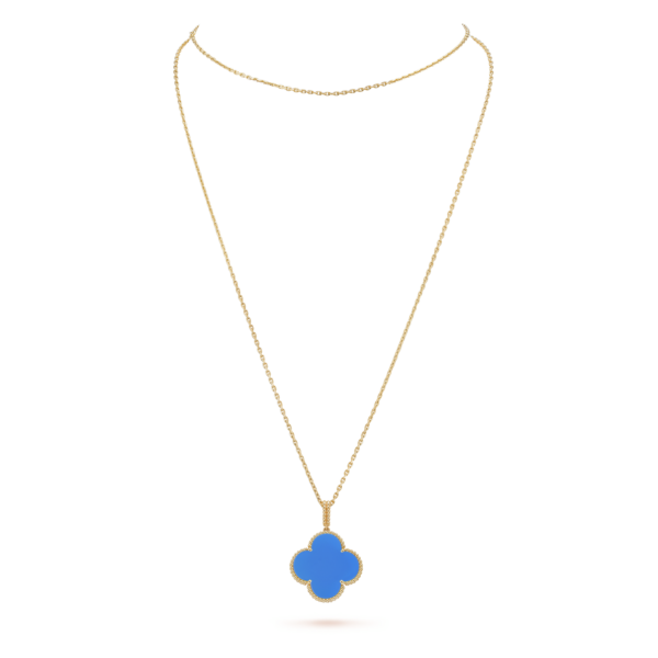 Toxse Magic Alhambra Agate Clover Necklace