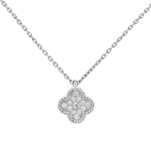 Toxse Sweet Alhambra Diamond Necklace