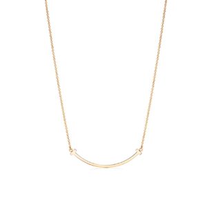 Toxse T Smile Pendant Necklace