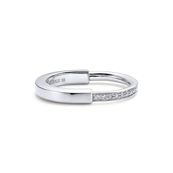 Toxse Lock Diamonds Yellow Gold Ring - Image 5