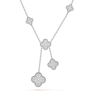 Toxse Magic Alhambra Six Motifs Diamonds Necklace
