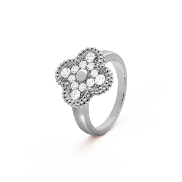 Toxse Vintage Alhambra Diamonds Ring - Image 7