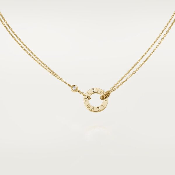 Toxse Love Two Diamond Necklace