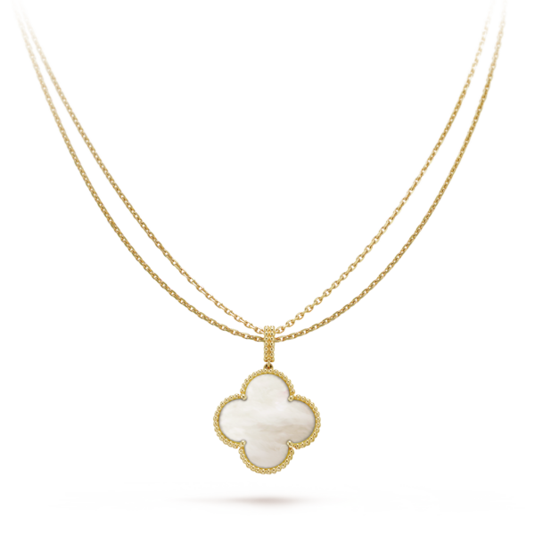 Toxse Magic Alhambra One Motif Pearl Necklace - Image 4