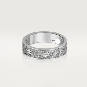 Toxse Love Diamond-Paved 5mm Ring