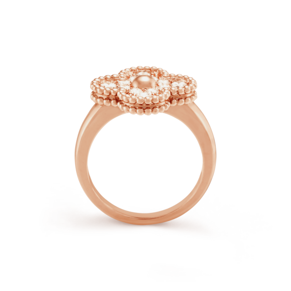 Toxse Vintage Alhambra Diamonds Ring - Image 8