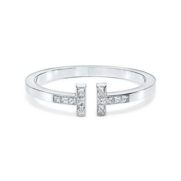 Toxse T Diamond Open Square Bracelet - Image 9