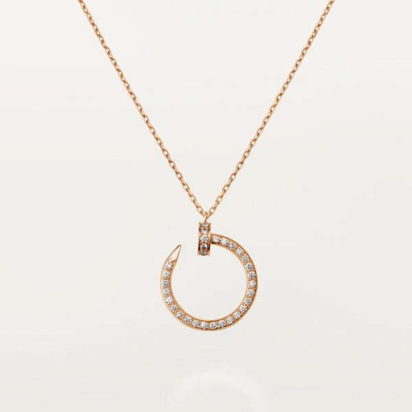 Toxse Juste Un Clou Open Circle Diamonds Necklace - Image 5