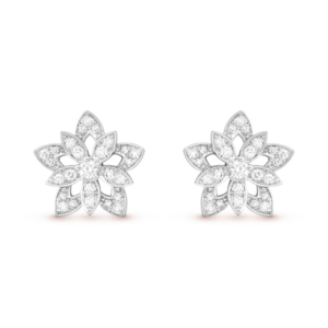 Toxse Lotus Openwork Earrings