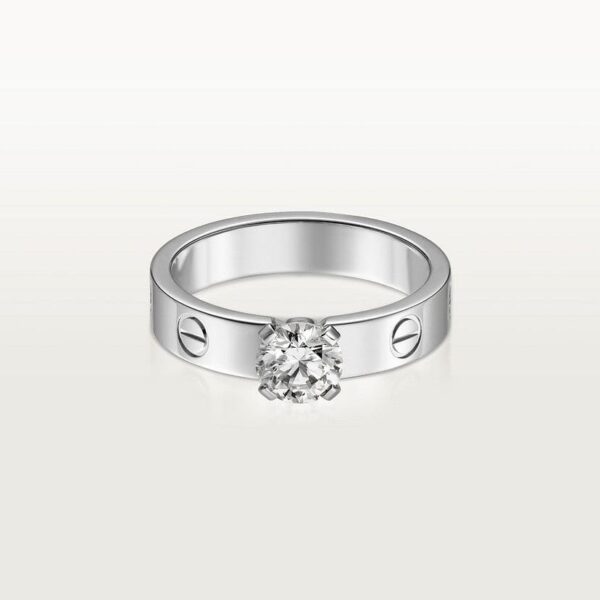 Toxse Love Solitaire Ring - Image 3