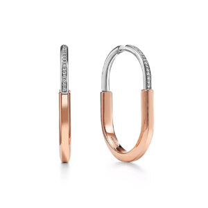 Toxse T Lock Diamond Earrings