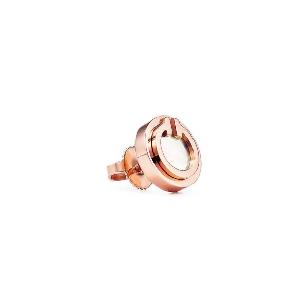 Toxse Mother Of Pearl Circle Earrings - Image 3