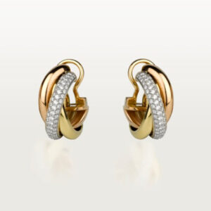 Toxse Trinity Diamond Earrings