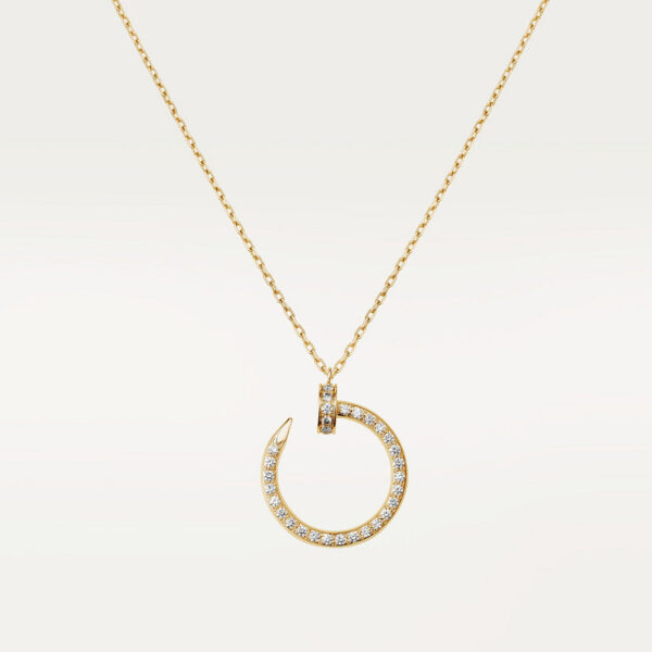 Toxse Juste Un Clou Open Circle Diamonds Necklace