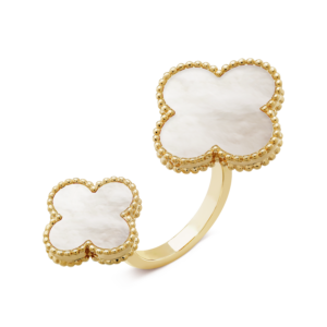 Toxse Magic Alhambra Mother Of Pearls Clover Ring
