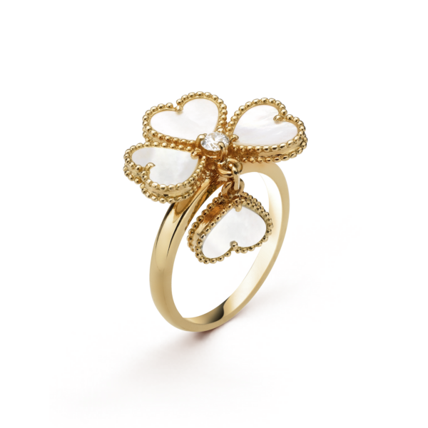 Toxse Sweet Alhambra Effeuillage Pearls Ring