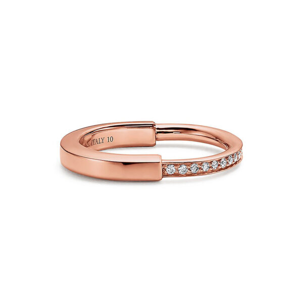 Toxse Lock Diamonds Yellow Gold Ring - Image 10