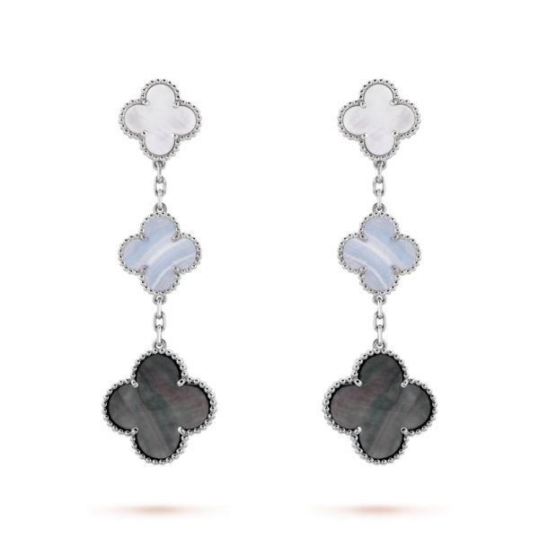 Toxse Magic Alhambra Three Motifs Earrings