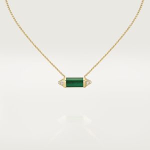 Toxse Les Berlingots De Malachite Necklace