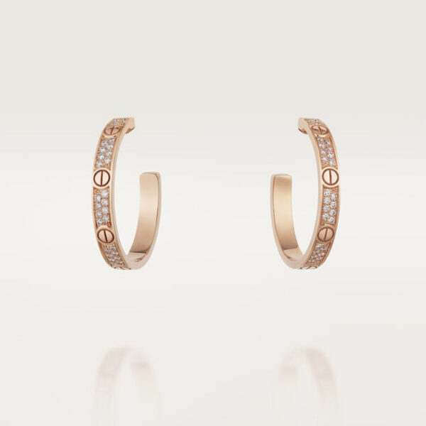 Toxse Love Pave Diamonds Earrings