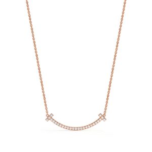 Toxse T Medium Diamond Pendant Necklace