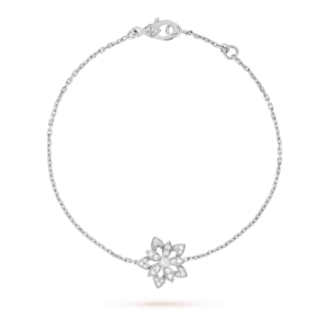 Toxse Lotus Openwork Pendant Bracelet