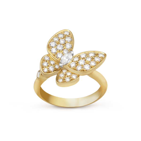 Toxse Two Butterfly Ring - Image 3