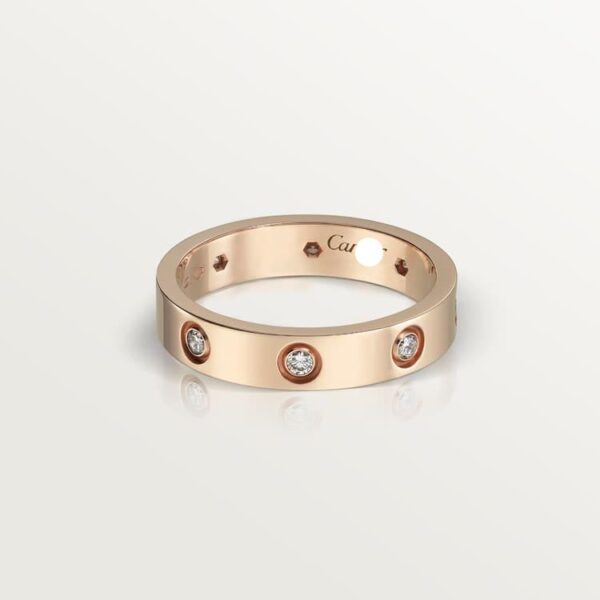 Toxse Love Wedding Eight Diamonds Ring - Image 12