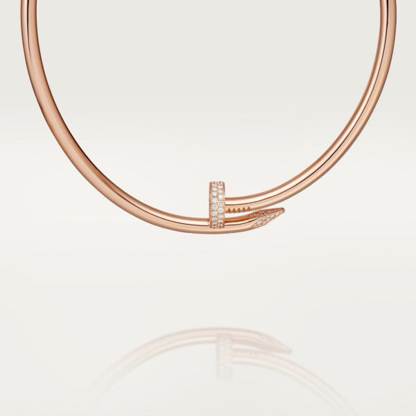 Toxse Juste Un Clou Torque Diamond Necklace