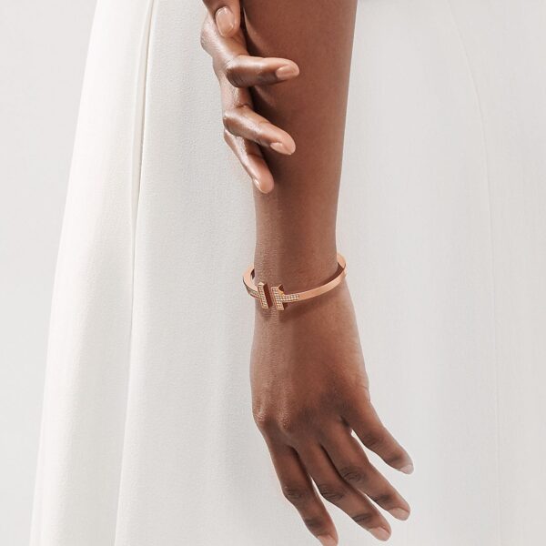 Toxse T Diamond Open Square Bracelet - Image 16