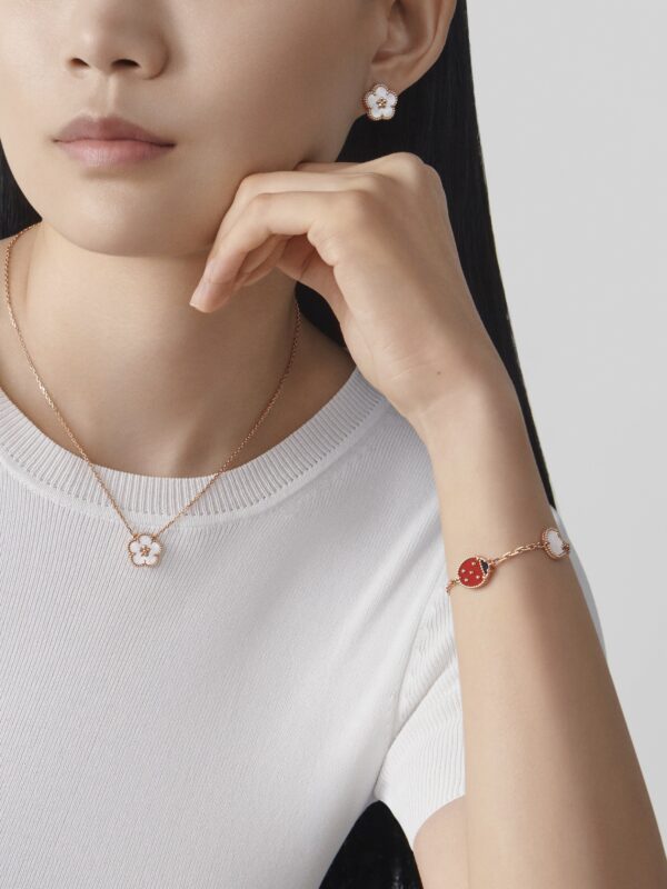Toxse Lucky Spring Plum Blossom Earrings - Image 3