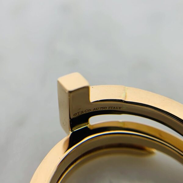 Toxse T Diamond Square Wrap Ring - Image 11