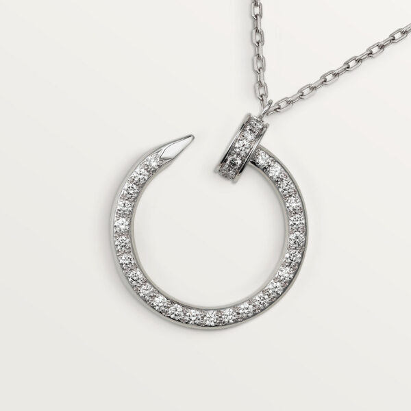 Toxse Juste Un Clou Open Circle Diamonds Necklace - Image 7