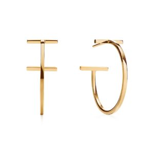 Toxse T Hoop Earrings