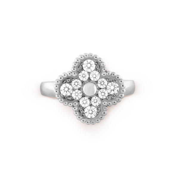 Toxse Vintage Alhambra Diamonds Ring - Image 9
